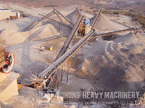 Sand production line